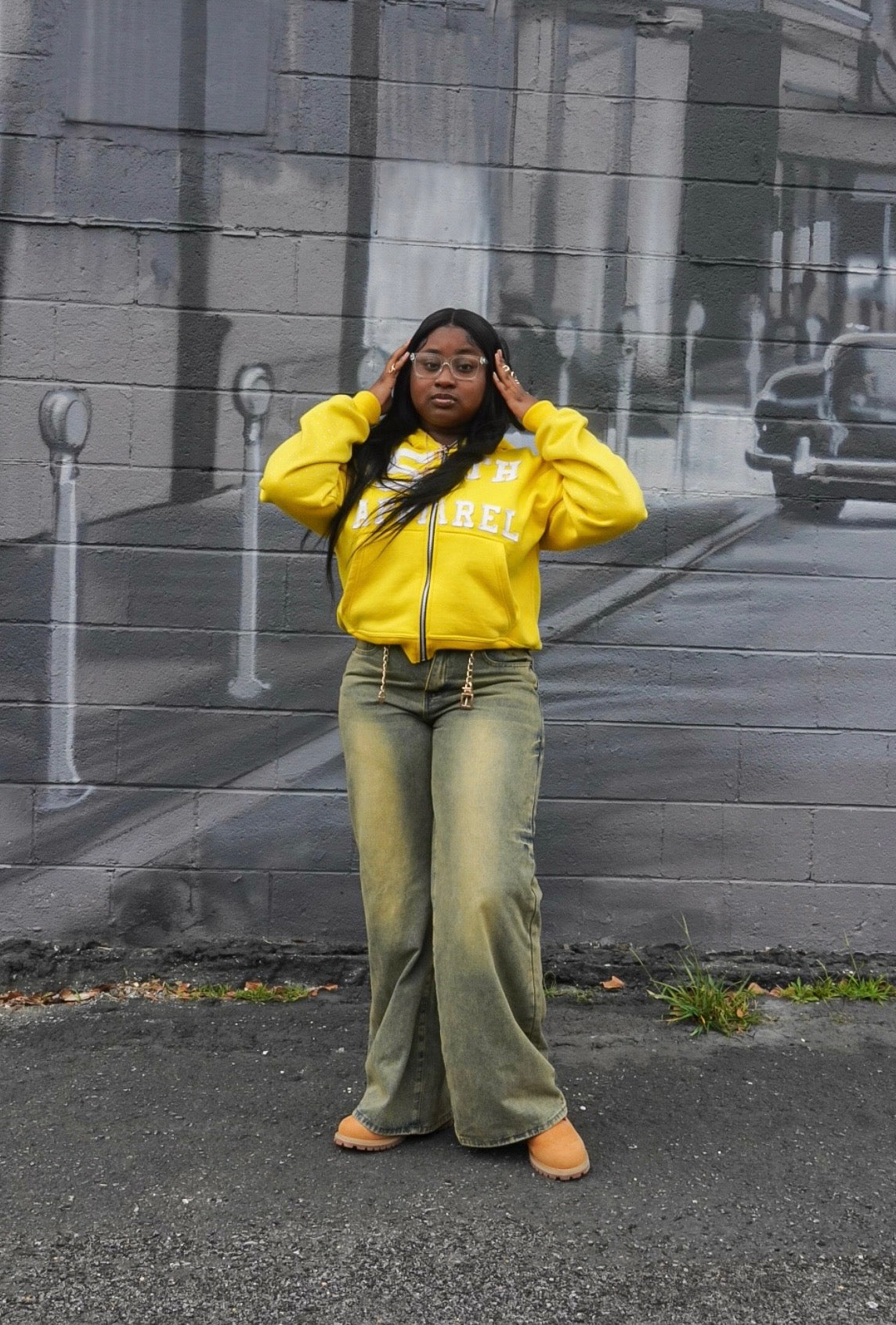 Yellow( 5th apparel hoodie