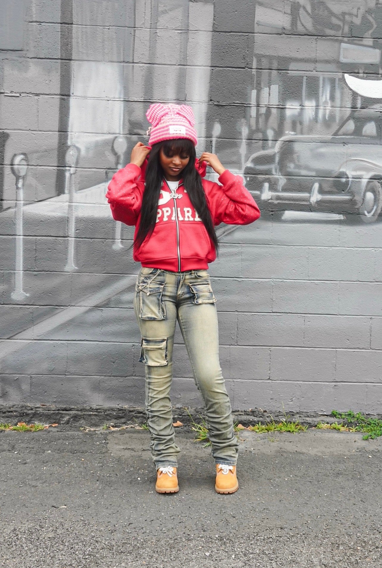 Pink( 5th apparel hoodie