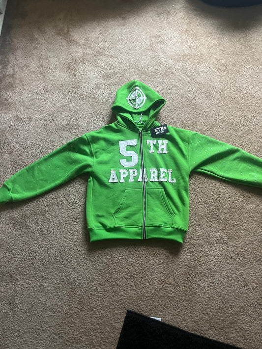 Green( 5th apparel hoodie