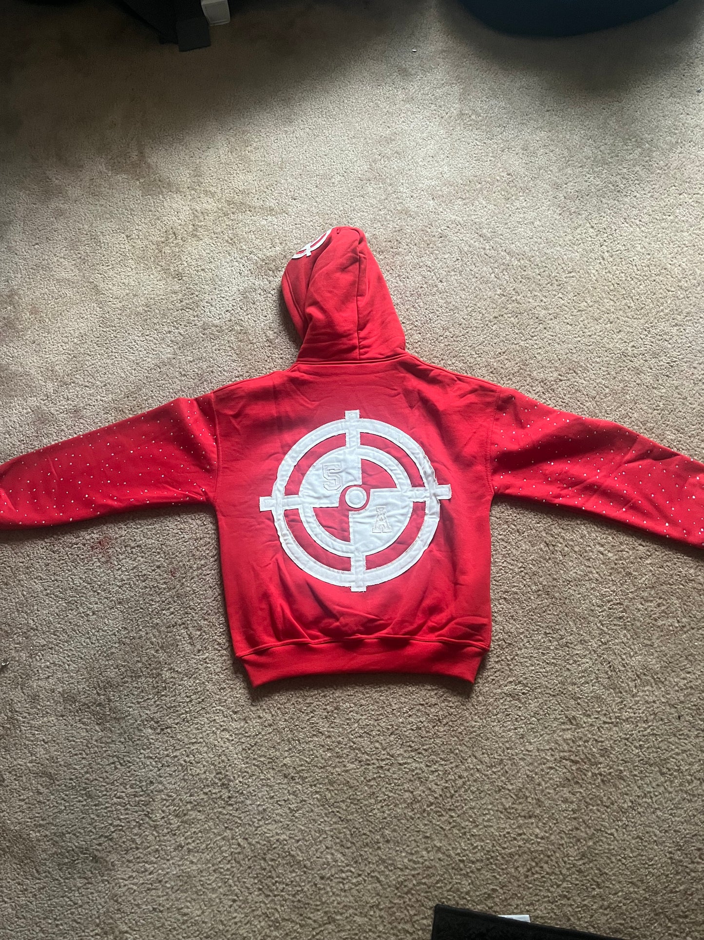 Red( 5th apparel hoodie