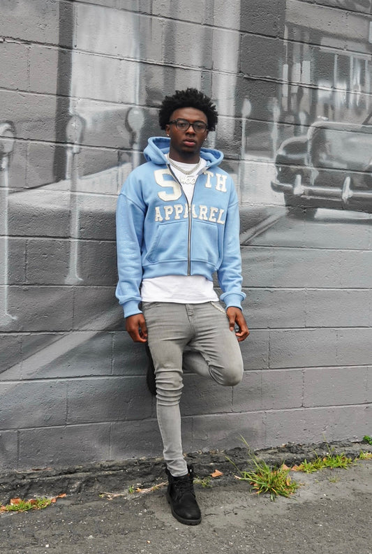 Blue( 5th apparel hoodie