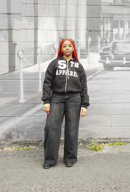 Black( 5th apparel hoodie