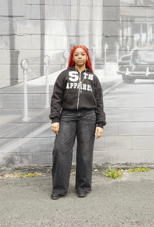 Black( 5th apparel hoodie
