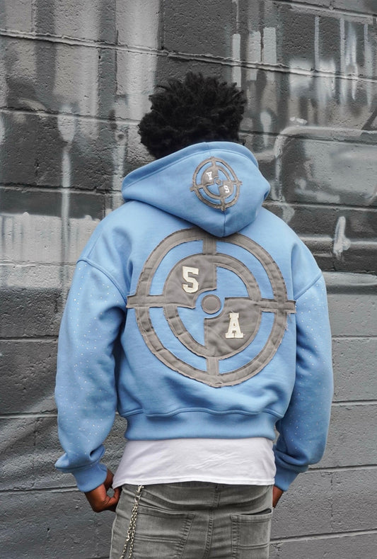 Blue( 5th apparel hoodie