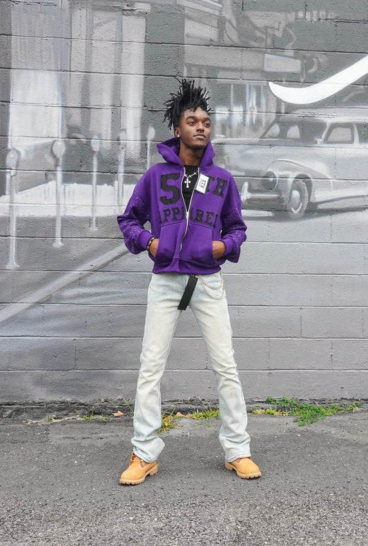 Purple( 5th apparel hoodie